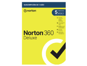 Añadir a la cesta Norton 360 Deluxe 50GB Antivirus - 1 Usuario 5 Dispositivos 12 Meses Norton 360 Deluxe 50GB Antivirus - 1 Usuario 5 Dispositivos 12 Meses