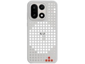 Case Magnético Gris OnePlus 15 con Diseño de Orificios