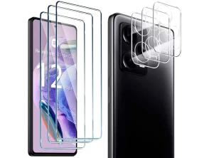 Pack de Accesorios Xiaomi Redmi Note 12 Pro+ - 3 Protectores de pantalla y cámara
