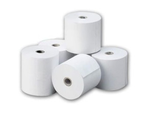 PACK DE 10 Rollos de Papel Térmico 80x80mm LIBRE DE BISFENOL A - Marca APPROX