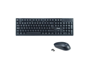 TECLADO Y MOUSE INALÁMBRICOS EQUIP LIFE COMBO 2.4GHZ - NEGRO