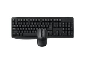 TECLADO Y MOUSE RAPOO WIRELESS X1800 PRO 2,4GHz 1000 DPI RESISTENTE A SALPICADURAS BATERIA COLO