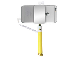Añadir a la cesta Palo selfie Monopod con espejo trasero amarillo Palo selfie Monopod con espejo trasero amarillo