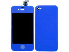 Carcasa Completa iPhone 4 Azul Oscuro