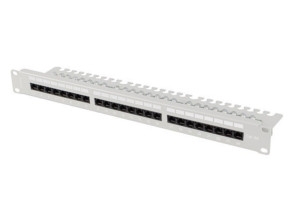 Lanberg - PPUA-1124-S panel de parcheo 1U