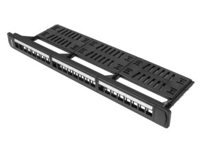 Lanberg Ppks-1124-b Panel De Parcheo 1u negro