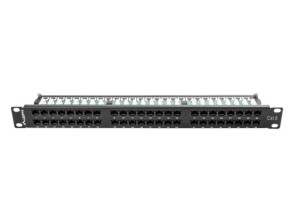 Lanberg - PPU6-1048-B panel de parcheo 1U