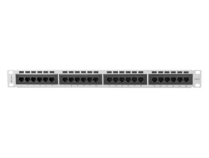 Añadir a la cesta Lanberg patch panel 24 port 1U cat.6 UTP gray PPU6-1024-S Lanberg patch panel 24 port 1U cat.6 UTP gray PPU6-1024-S