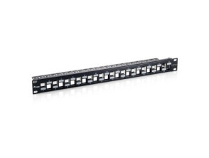 PATCH PANEL CAT.6 VACIO APANTALLADO - 24 PUERTOS KEYSTONE