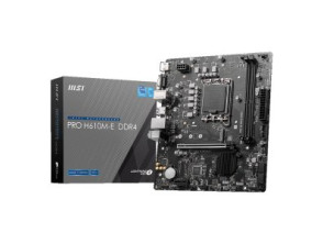 Placa Base MSI PRO H610M-E M-ATX Skt 1700 2xDDR4 3200MHz HDMI VGA LAN 1xM.2