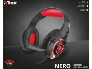 Añadir a la cesta TRUST NERO ILLUMINATED GAMING HEADSET GXT 313 TRUST NERO ILLUMINATED GAMING HEADSET GXT 313