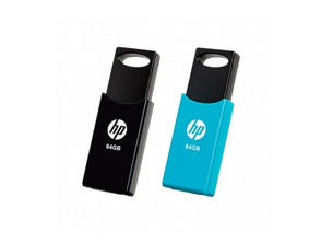 Pendrive HP V212W Pack 2 Unidades Negro/Azul 64GB USB 2.0