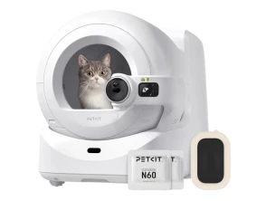 PETKIT Purobot Ultra Arenero Autolimpiable 70L con App y Cámara IA