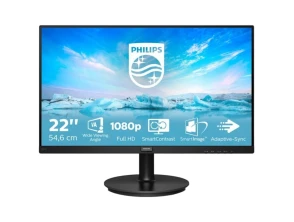 Monitor Philips V Line Negro 21.5 FullHD LED VA 221V8/00