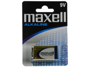 Pilas 6LR61 Maxell LR09-B1 GD 9V Blister 1 Unidad