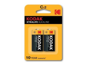 Añadir a la cesta Pilas Alcalinas Kodak Xtralife C LR14 de 2 Und Pilas Alcalinas Kodak Xtralife C LR14 de 2 Und