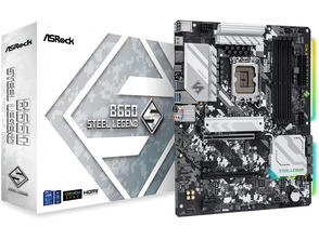 Añadir a la cesta Placa Base Asrock 1700 B660 Steel Legend DDR4 Placa Base Asrock 1700 B660 Steel Legend DDR4