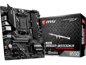 Añadir a la cesta Placa Base MSI MAG B550M Bazooka AM4 Placa Base MSI MAG B550M Bazooka AM4
