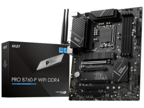 Añadir a la cesta MSI PRO B760-P WIFI DDR4 placa base LGA 1700 ATX MSI PRO B760-P WIFI DDR4 placa base LGA 1700 ATX