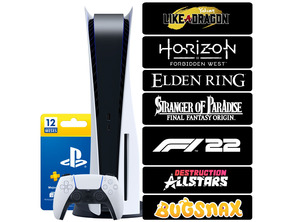 Añadir a la cesta Playstation 5 (1TB) + 2 Mandos + 7 Juegos + 12 Meses PSN Playstation 5 (1TB) + 2 Mandos + 7 Juegos + 12 Meses PSN
