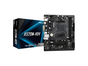 Añadir a la cesta PB ASROCK A520M-HDV Placa Base MicroATX Skt AM4 con VGA DVI HDMI 2xDDR4 USB3.2 1xM.2 PB ASROCK A520M-HDV Placa Base MicroATX Skt AM4 con VGA DVI HDMI 2xDDR4 USB3.2 1xM.2