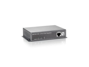 Extensor PoE Level One POR-0102 con 2 Puertos Cascada - Extiende 100m