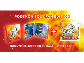 Añadir a la cesta Pokemon Sol + Steelcase 3DS Pokemon Sol + Steelcase 3DS