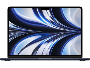Portátil Apple Macbook Air 134 MBA 2022 M2/8GB/512GB/GPU10C/13.6'' Midnight