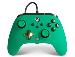 Power A Enhanced Wired Controller Emerald (Xbox One/Xbox Series X/S)
