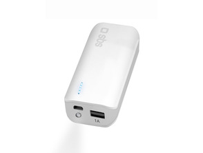 Powerbank 6600 mAh Blanco SBS