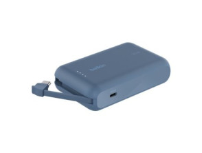 Añadir a la cesta POWERBANK BELKIN BOOST CHARGE 10,000 mAh CON CABLE INTEGRADO USB-C 20W - AZUL POWERBANK BELKIN BOOST CHARGE 10,000 mAh CON CABLE INTEGRADO USB-C 20W - AZUL