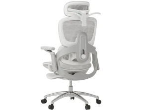 Powerbasic Silla Ergonómica Gris Elvas