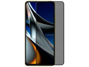 Protector de cristal templado Antiespía Xiaomi Poco X4 Pro 5G - Marca CROCOCASE