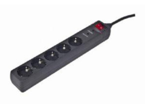Añadir a la cesta Gembird SPG5-C-15 – Regleta de 5 Tomas con Protección contra Sobretensiones Gembird SPG5-C-15 – Regleta de 5 Tomas con Protección contra Sobretensiones