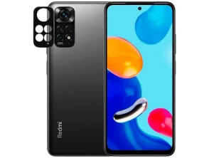 Protector de cámara Xiaomi Redmi Note 11S Negro - CROCOCASE