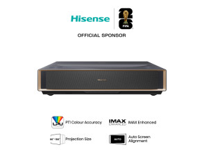 Añadir a la cesta Hisense PT1 Trichroma 4K Proyector Láser Smart TV de Tiro Ultracorto Hisense PT1 Trichroma 4K Proyector Láser Smart TV de Tiro Ultracorto