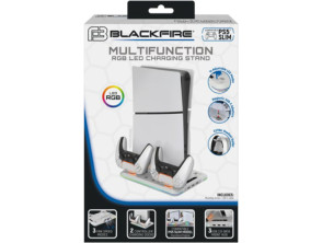 BLACKFIRE MULTIFUNCTION RGB LED CHARGING STAND SLIM  (STANDARD & DIGITAL)