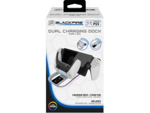 BLACKFIRE DUAL CHARGING DOCK RGB LED PSPORTAL+DUALSENSE