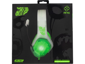 FR-TEC GAMING HEADSET LED LIGHT GHOST H28 (PS4/XBX/XBOX/SWITCH/PC)