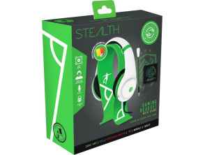 STEALTH GAMING HEADSET GREEN & WHITE REFEREE EDITION (PS5/PS4/XBX/XBONE/SWITCH/PC/MOBILE)