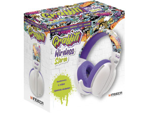 INDECA WIRELESS STEREO HEADSET GRAFFITI (PS5/XBX/PS4/SWITCH/PC/PHONE)