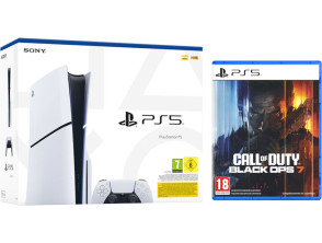 CONSOLA WHITE SLIM EDITION + DUALSENSE (1TB) + CALL OF DUTY BLACK OPS 7