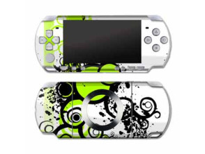 Skin Simply Green PSP Slim and Lite