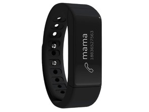 Pulsera Leotec Fitness Touch Sumergible Negra