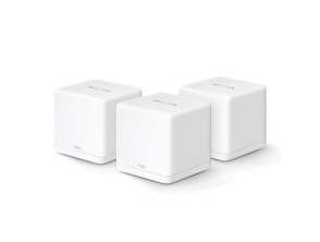 Puntos de Acceso Interior Mesh WiFi 6 Mercusys Halo H60X (3-Pack) - Kit de Tres Puntos de Acceso Interiores