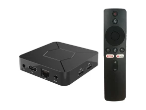 Q5 iATV H313 PowerTV - TV Box Android 10 Dual Wifi Control por Voz