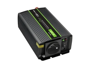 Adaptador e Inversor de Corriente Qoltec Monolith Auto 600 W