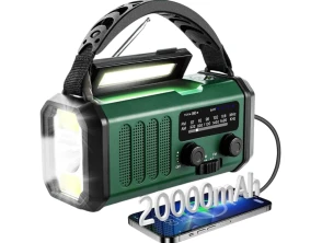 Radio de Emergencia Portable 20000 mAh