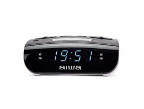 RADIO DESPERTADOR AIWA CR-15BK FM DOBLE ALARMA