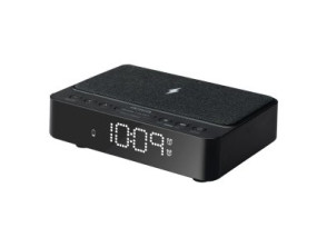 RADIO DESPERTADOR AIWA CR-30BK CARGA INALAMBRICA USB LED FM REGULABLE 5W